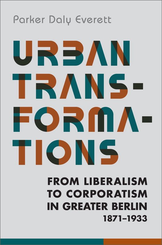 German and European Studies - Urban Transformations - cover