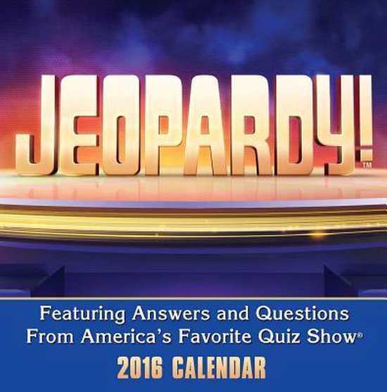Jeopardy! DayToDay Calendar, Sony 9781449465346 Boeken