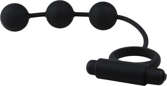 Vibrerende cockring met anaalkralen | bol.com