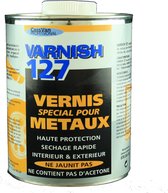 CASSVAN VARNISH  127 : SPECIALE VOOR METALEN EN PVC   Snelle droogtijd – hoge beschermingsgraad – vergeelt niet - 500ml