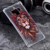 Samsung Galaxy Note 9 - hoes, cover, case - TPU - Transparant - Leeuw