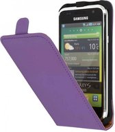 Flipcase Hoesjes Cases voor Galaxy S i9000 Paars