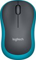 Logitech M185 - Draadloze Muis - Blauw