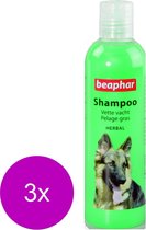 Beaphar Shampoo Vette Vacht Hond - Hondenvachtverzorging - 3 x 250 ml