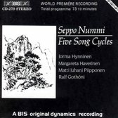 Jorma Haverinen, Matti Juhani Piipponen, Ralf Gothóni, Margareta Haverinen - 5 Song Cycles (CD)