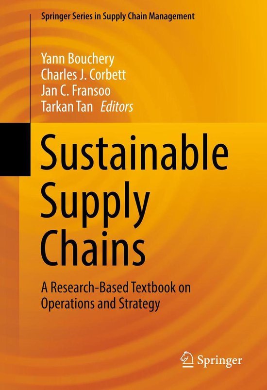 Business and Management (R0) - Sustainable Supply Chains - cover