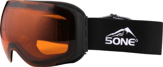 5One Alpine 5 – skibril/goggles - magnetisch verwisselbare lens - Oranje  lens | bol.com
