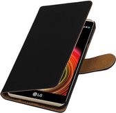 Bookstyle Wallet Case Hoesje voor LG X Power Zwart