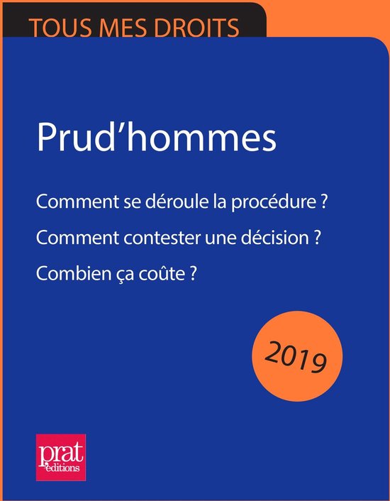 Prud'hommes 2019 (ebook), Brigitte Vert 9782809513912 Boeken