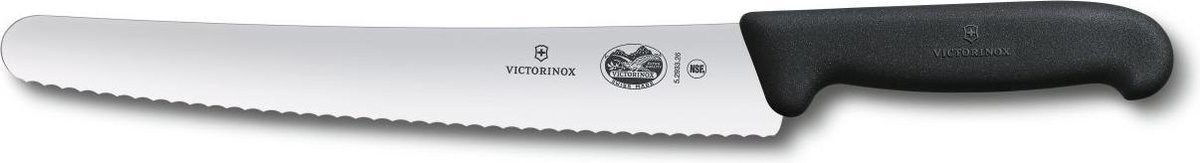 Victorinox Fibrox Serie Broodmes - Gezaagde Blade, 26 cm