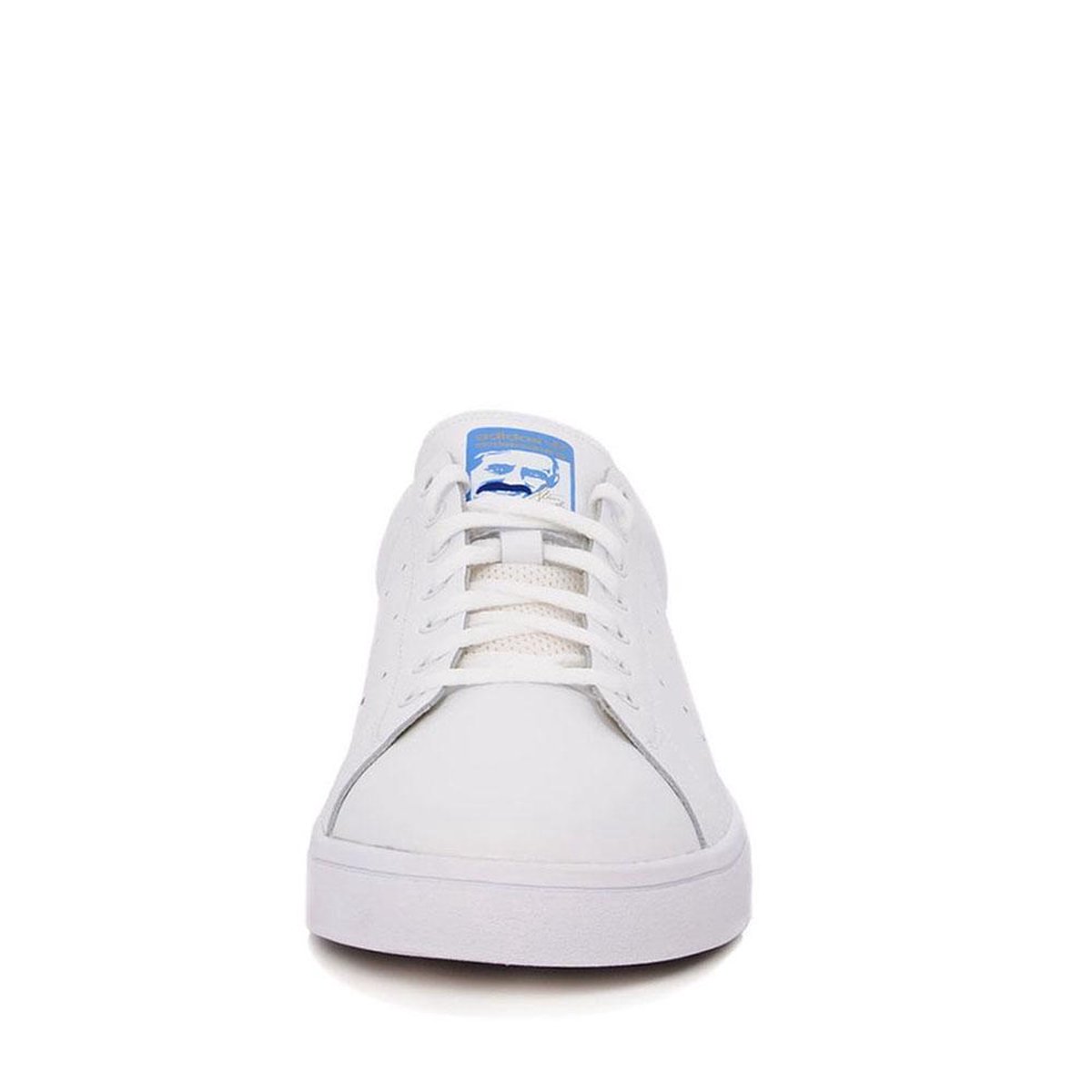 Adidas Stan Smith Heren Schoenen wit / blauw | bol.com