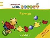 Kindergarten Lernraupe. Formen