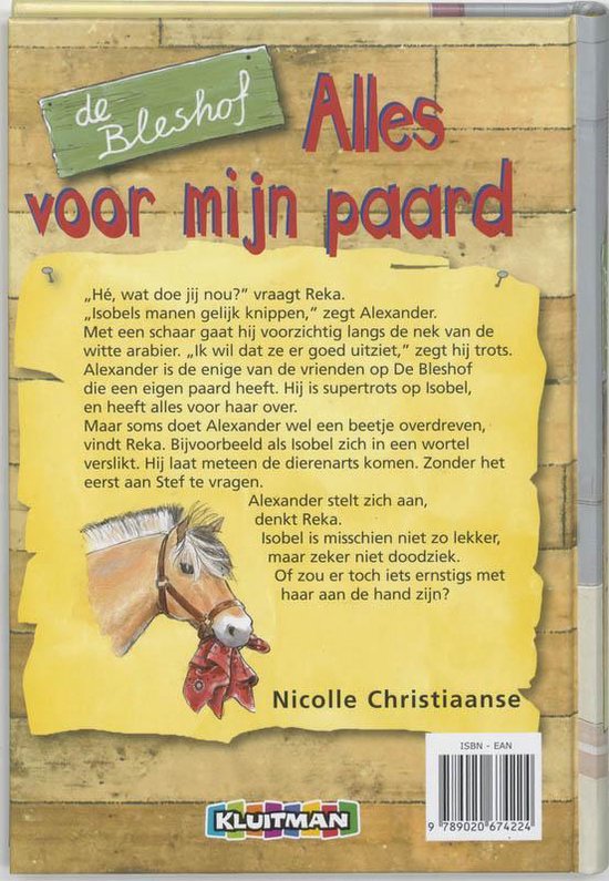 De Bleshof. Alles Voor Mijn Paard, Nicolle Christiaanse | 9789020674224 |  Boeken | bol.com
