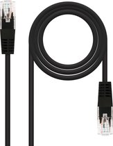 CAT 6 UTP Cable NANOCABLE 10.20.0401-BK (1 m)