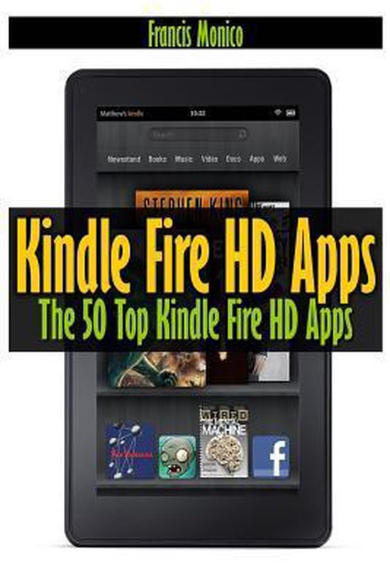 Kindle Fire HD Apps - cover