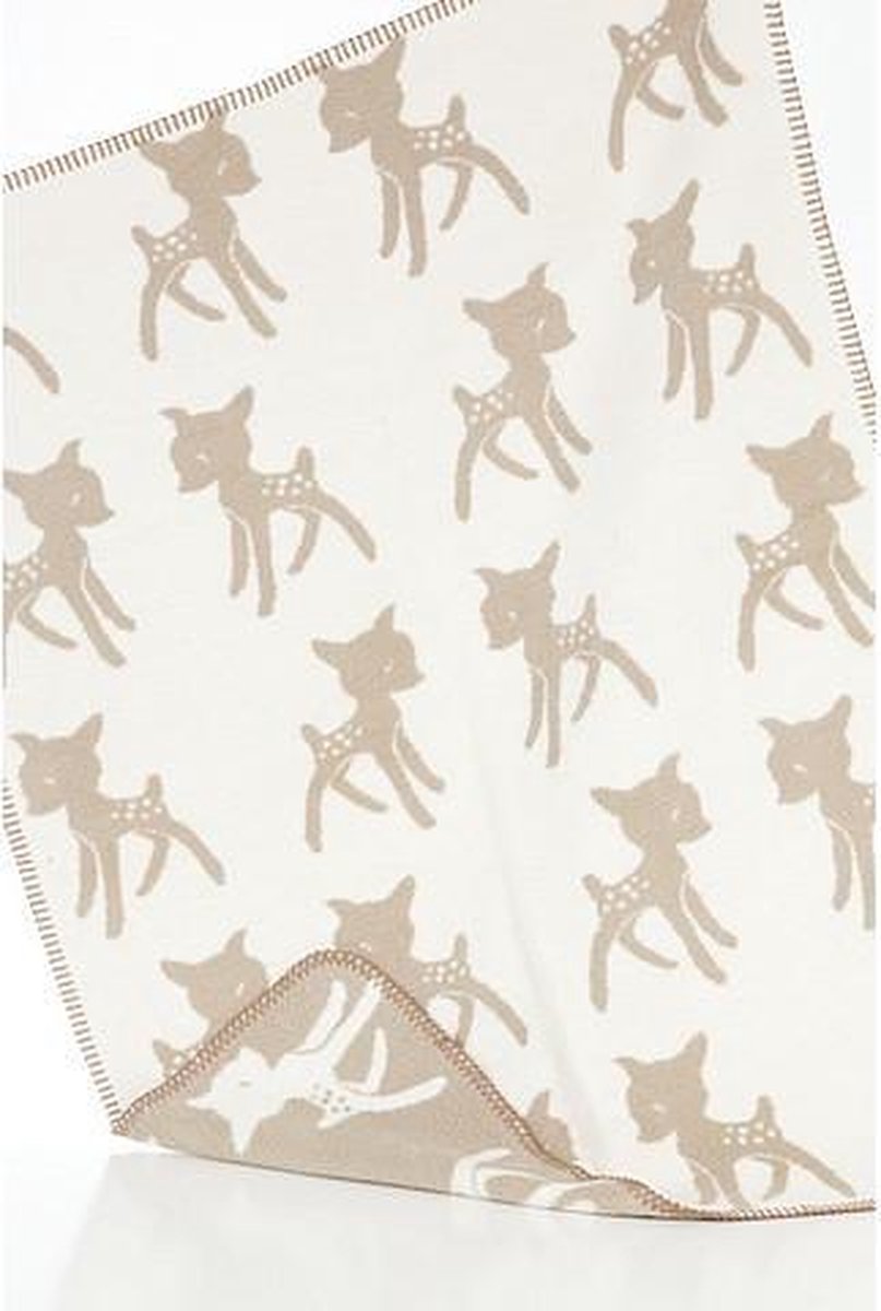 Baby deken Bambi Beige/Camel (75 x 100cm)