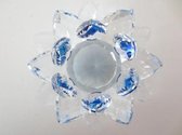 Kristallen Lotus Blauw