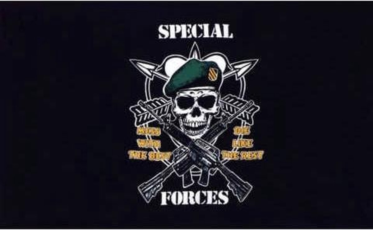 Special Forces Vlag 90 x 150