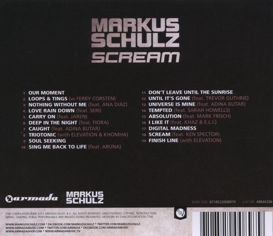 Scream - Markus Schulz