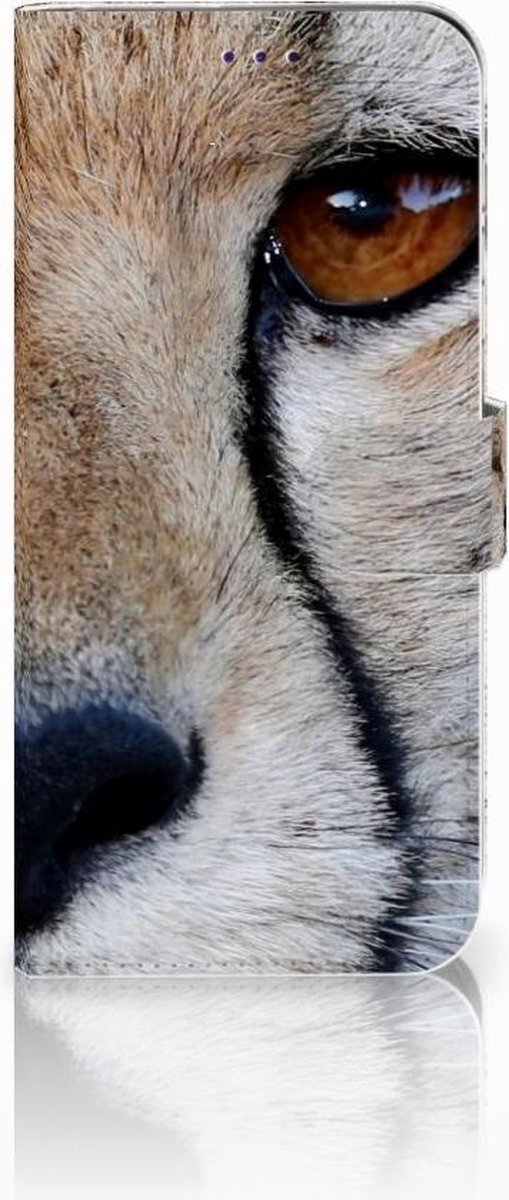 Samsung Galaxy A50 Telefoonhoesje met Pasjes Cheetah