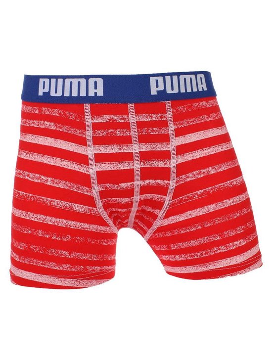 Puma Boxershort - Maat 164 - Jongens - rood/blauw/wit | bol.com
