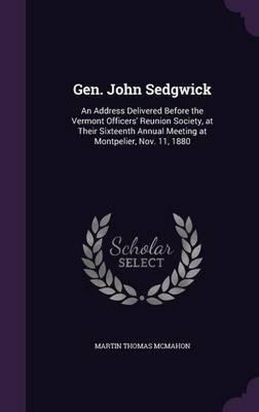 Gen. John Sedgwick, Martin Thomas Mcmahon 9781359439918 Boeken