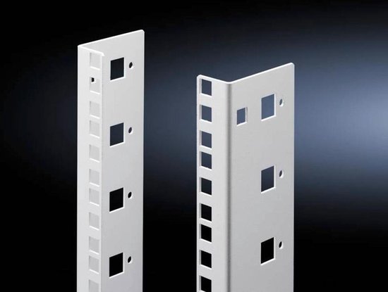 Patchkast Rittal Key Rittal 7507.715 19 inch Rails voor patchkast 15 HE Grijs | bol
