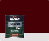 Rambo Pantser Lak Dekkend Hoogglans 0,75 liter - Klassiekrood