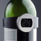 MikaMax Wijnthermometer - Digitale Meter - LCD Display - 7 tot 70 graden - Geschikt voor Elke Fles