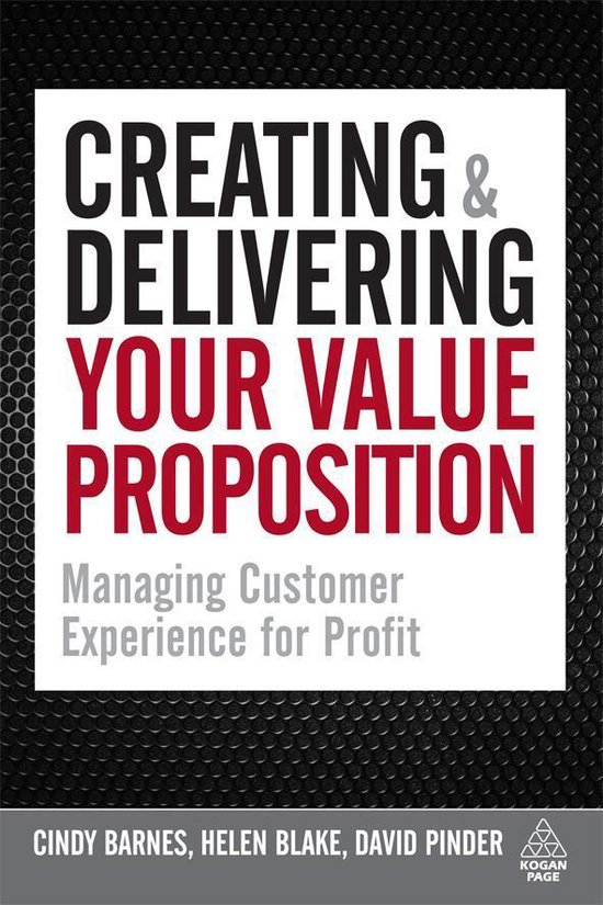 Creating and Delivering Your Value Proposition - cover