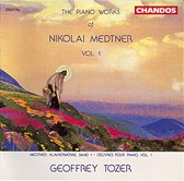 Medtner: Piano Works Vol 1 / Geoffrey Tozer
