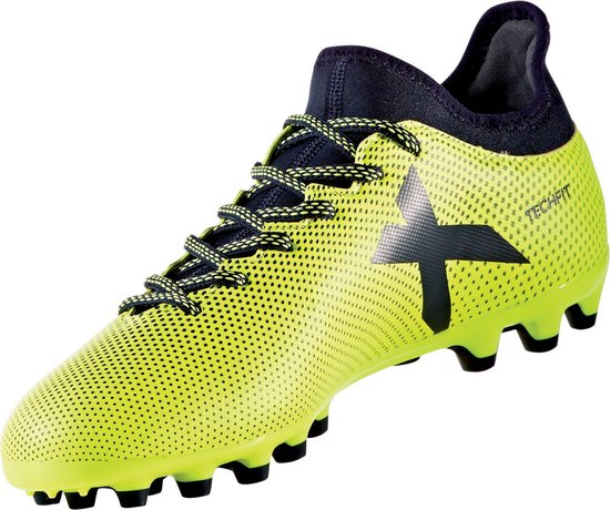 adidas X 17.3 AG Voetbalschoenen - Maat 43 1/3 - Mannen - geel/zwart | bol