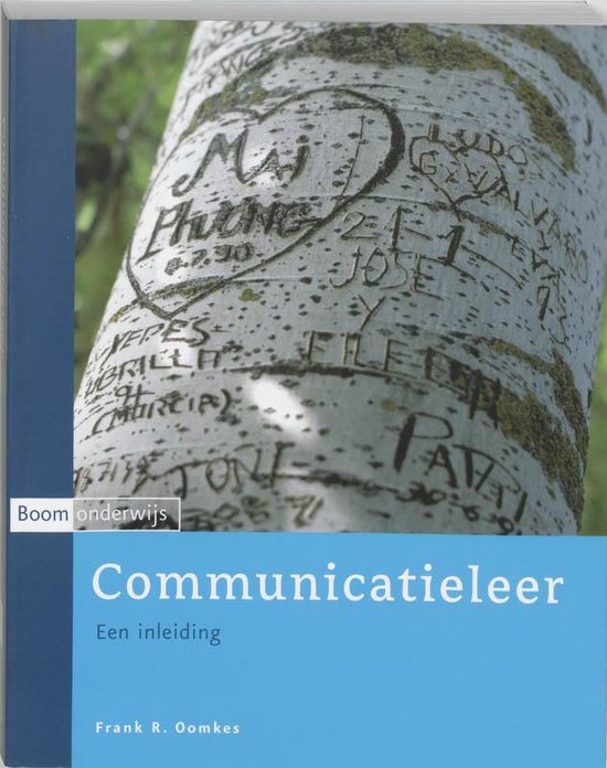 Cover van het boek 'Communicatieleer / druk 8' van Frank R. Oomkes