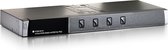 LevelOne KVM-0410 KVM-switch Rack-montage Zwart