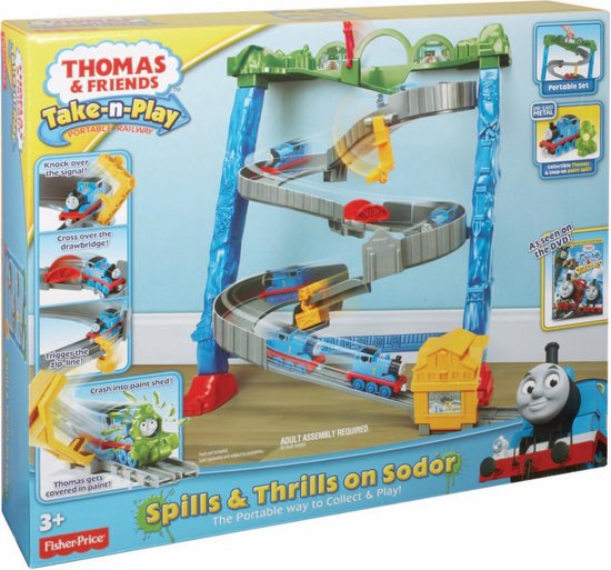 Thomas de Trein Take-N-Play Spills & Thrills on Sodor | bol.com