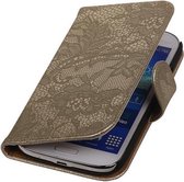 Lace Goud Samsung Galaxy Grand Neo I9060 - Book Case Wallet Cover Hoesje