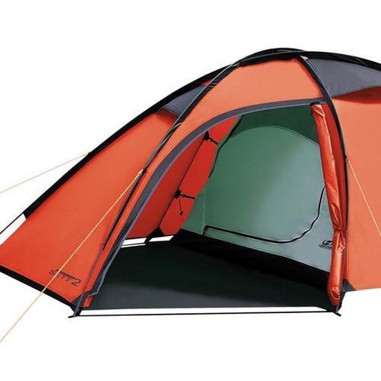 Hannah Outdoor Sett 2 tent - 2 persoons Oranje-Rood bol.com