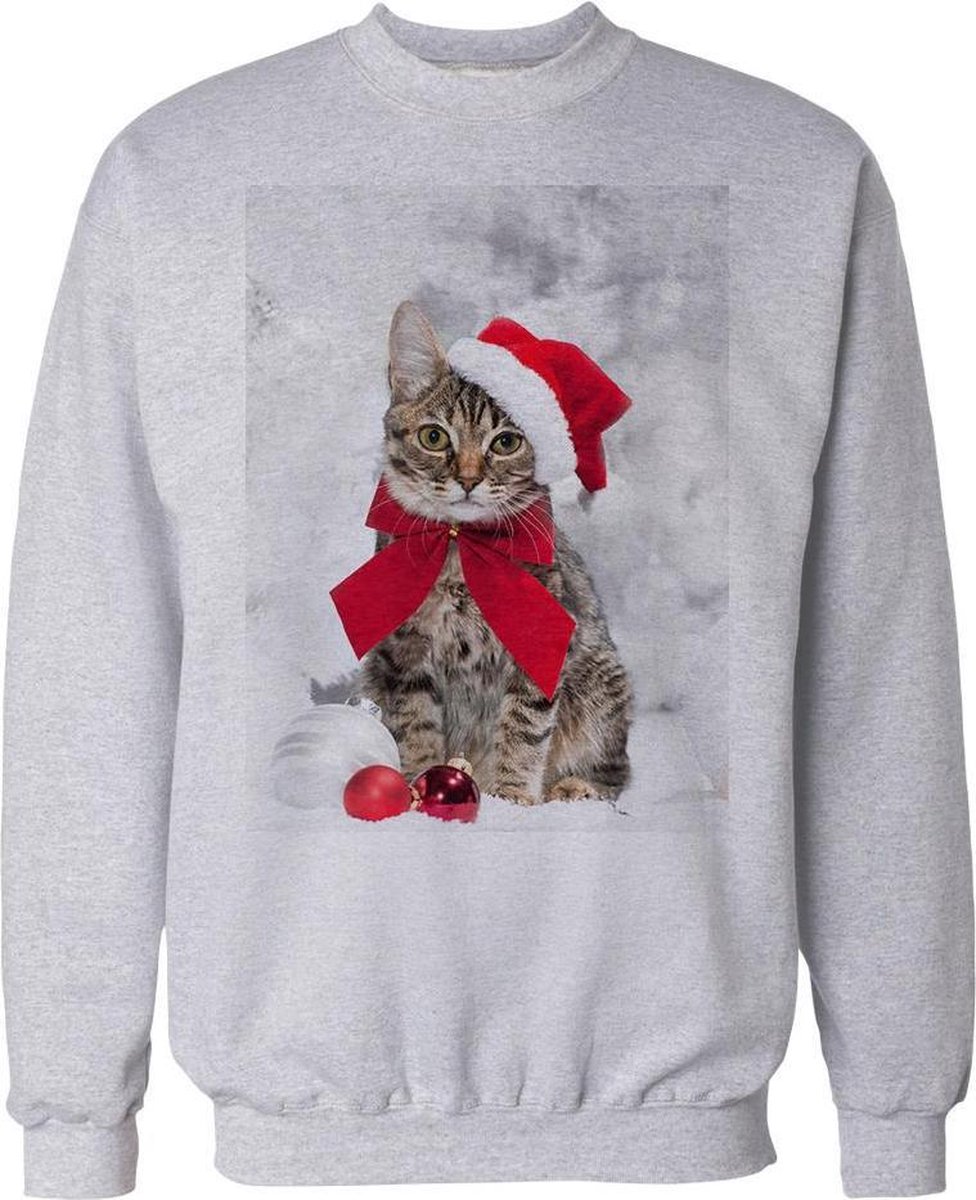 Kersttrui Katten - Kat in de Sneeuw - XXL bol.com