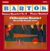 Bartók: String Quartet No.6; Quintet for String Quartet and Piano