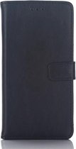 Vintage book cover wallet hoesje Samsung Galaxy A5 SM-A510F 2016 black