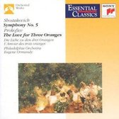 Shostakovich: Symphony No. 5, Prokofiev: Love for Three Oranges