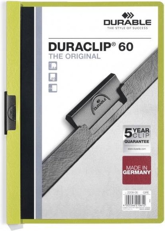 Durable DURACLIP A4 Vert