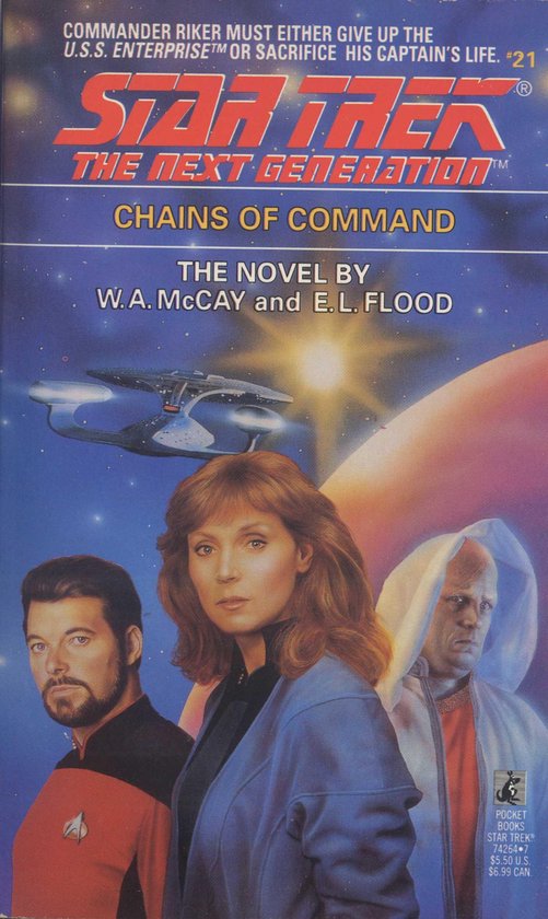 Star Trek The Next Generation Chains of Command (ebook), W.A. Mccay 9780743421010...