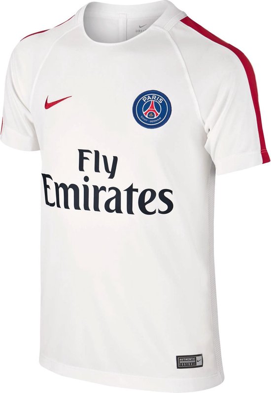 Overweldigen Heup Toestemming Nike Nike Paris Saint-Germain Trainingsshirt Junior Sportshirt - Maat S -  Unisex -... | bol.com