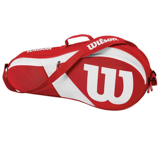 Wilson Tennistas - Unisex - rood/wit | bol.com