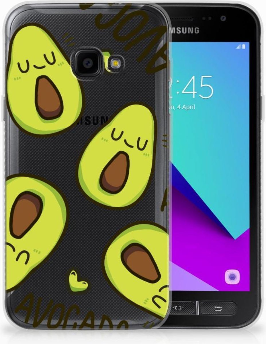 Samsung Galaxy Xcover 4 | Xcover 4s Telefoonhoesje met Naam Avocado Singing