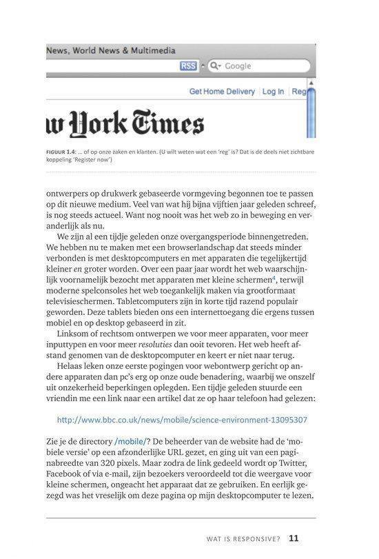 Responsive webdesign