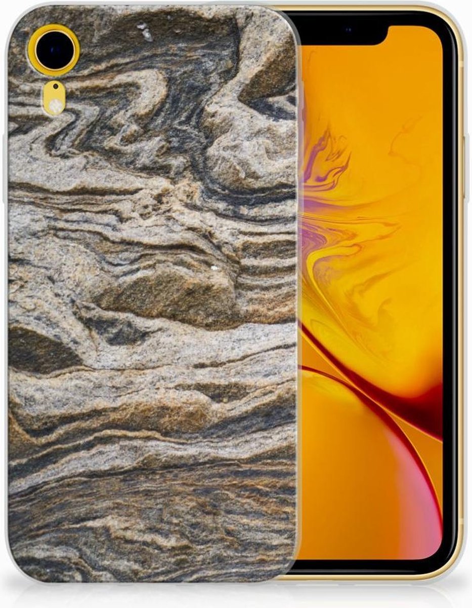Apple iPhone Xr TPU Siliconen Hoesje Steen