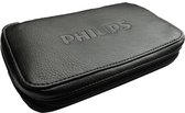 Philips Leren Etui Medium LFH91701 met ritssluiting en dubbele opbergvakken
