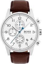 Hugo Boss HB1513495 horloge heren - bruin - edelstaal